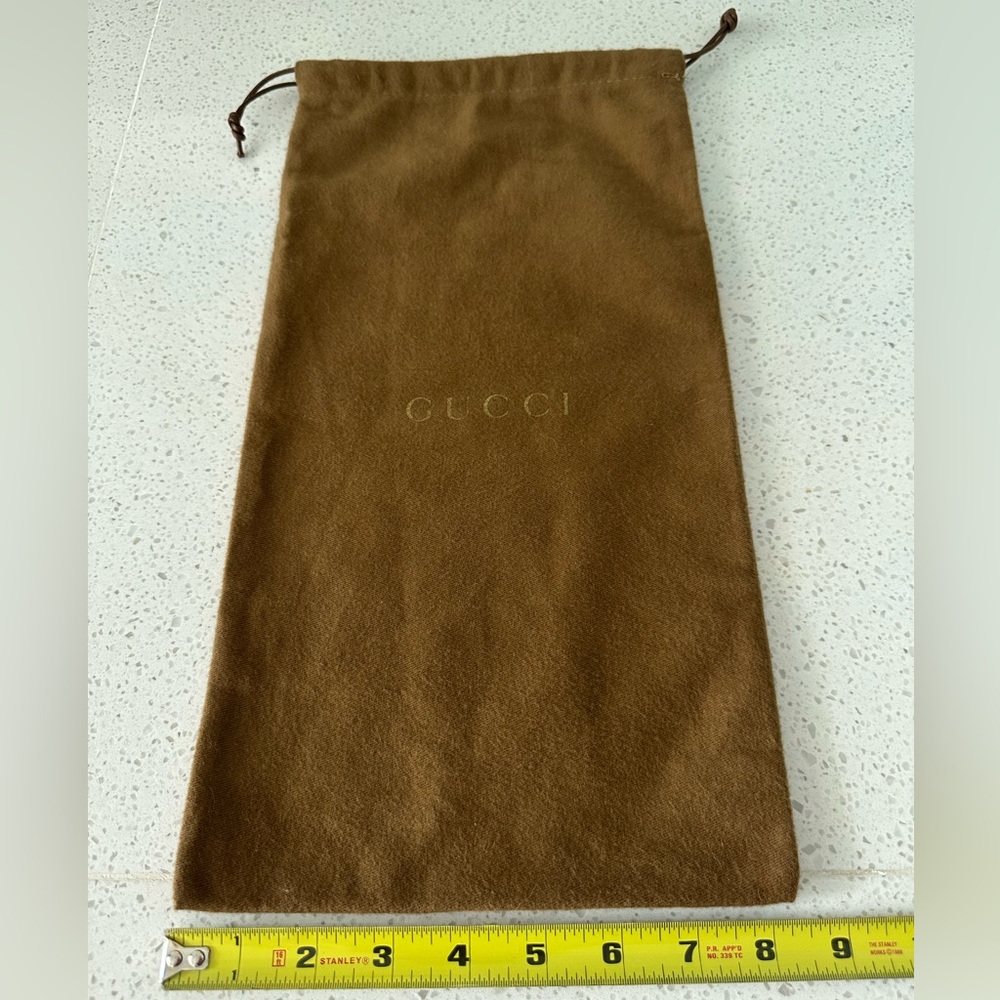 Gucci Brown Luxury Dust Bag